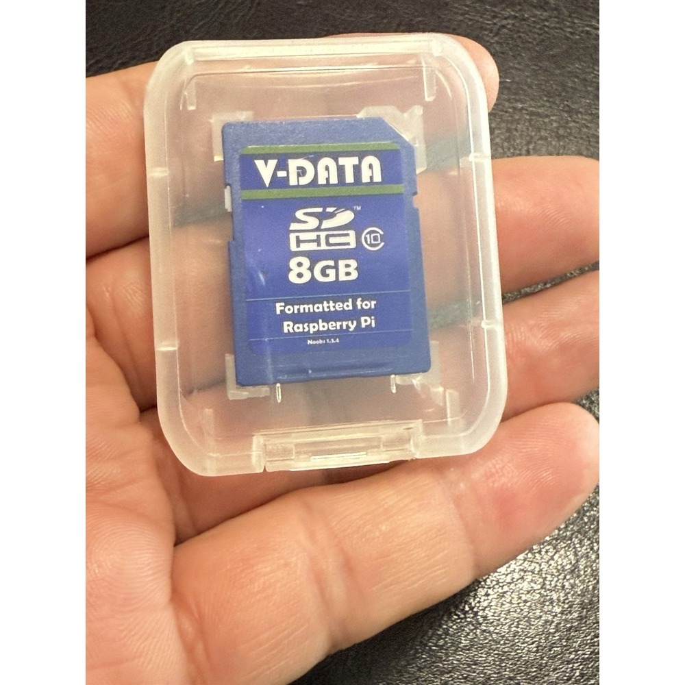 V-data 8gb Memory Card , Formatted For Raspberry Pi - Picture 3 of 3